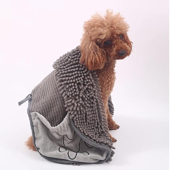 Why the Chenille Pet Towel is a Game-Changer for Dog Owners