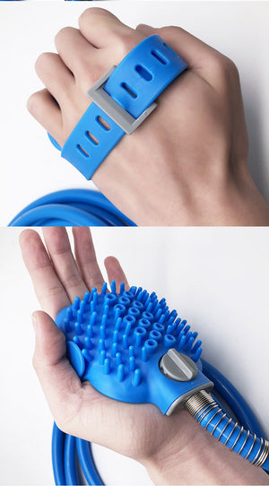 Transform Bath Time with Our Silicone Pet Bathing Gloves