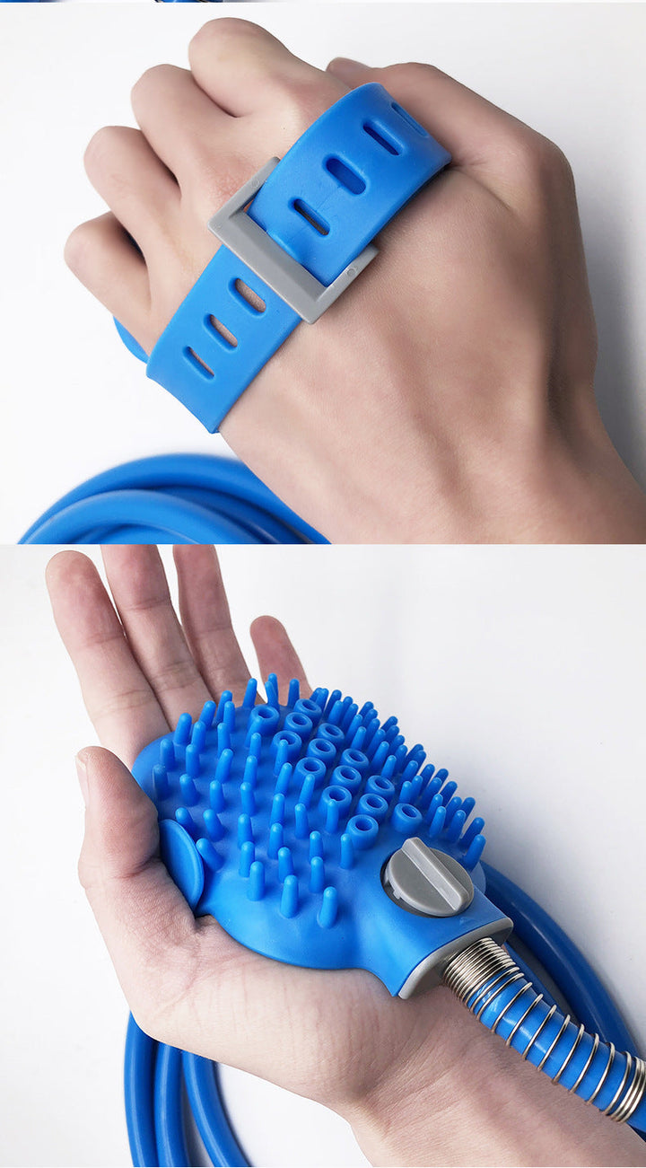 Transform Bath Time with Our Silicone Pet Bathing Gloves