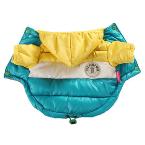 Keep Your Pets Cozy with Our Waterproof Warm Pet Cotton-padded Jacket