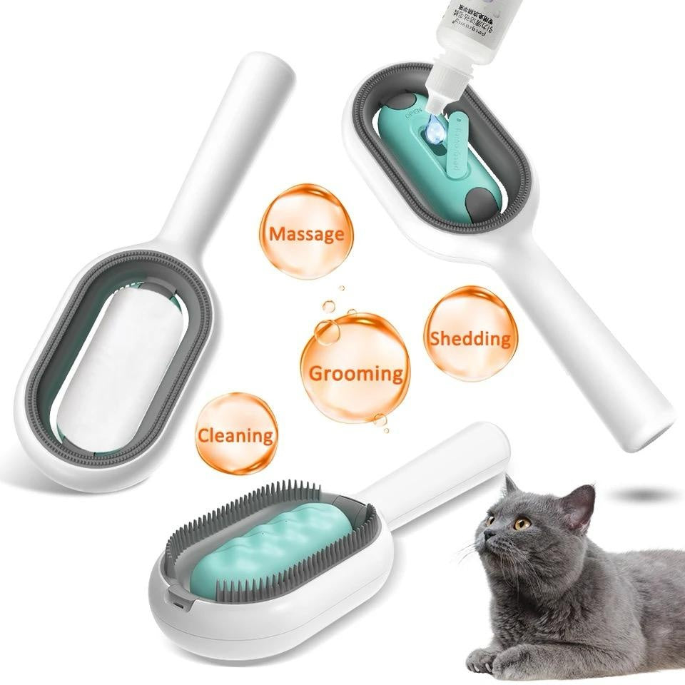 Dematting Pet Grooming Brush for Cats and Dogs