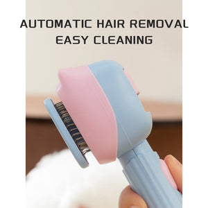 Deshedding and Dematting Pet Grooming Brush for Dogs and Cats