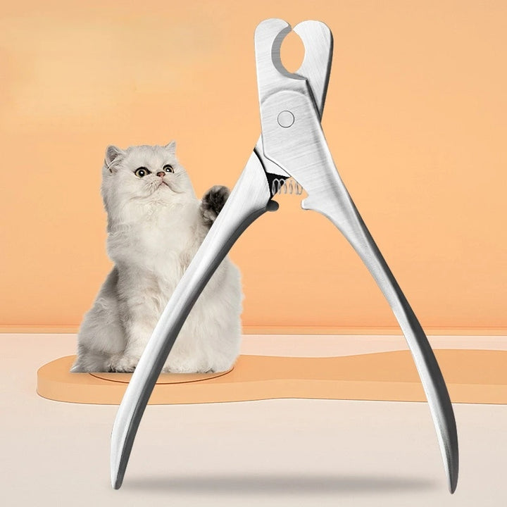 Professional Pet Nail Clipper Sharp Stainless Steel Trimmer