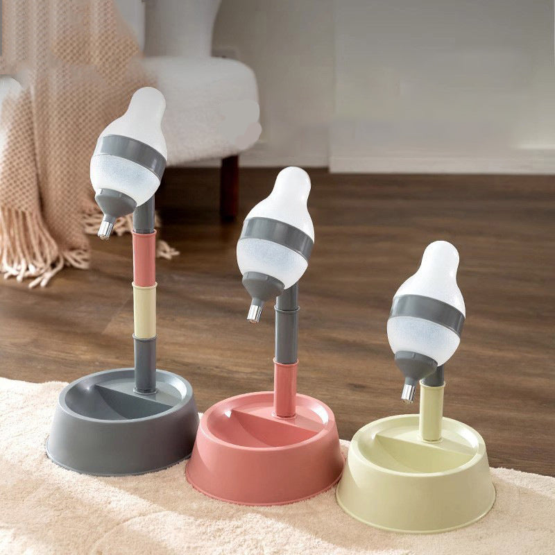Adjustable Standing Water Dispenser for Cats and Dogs