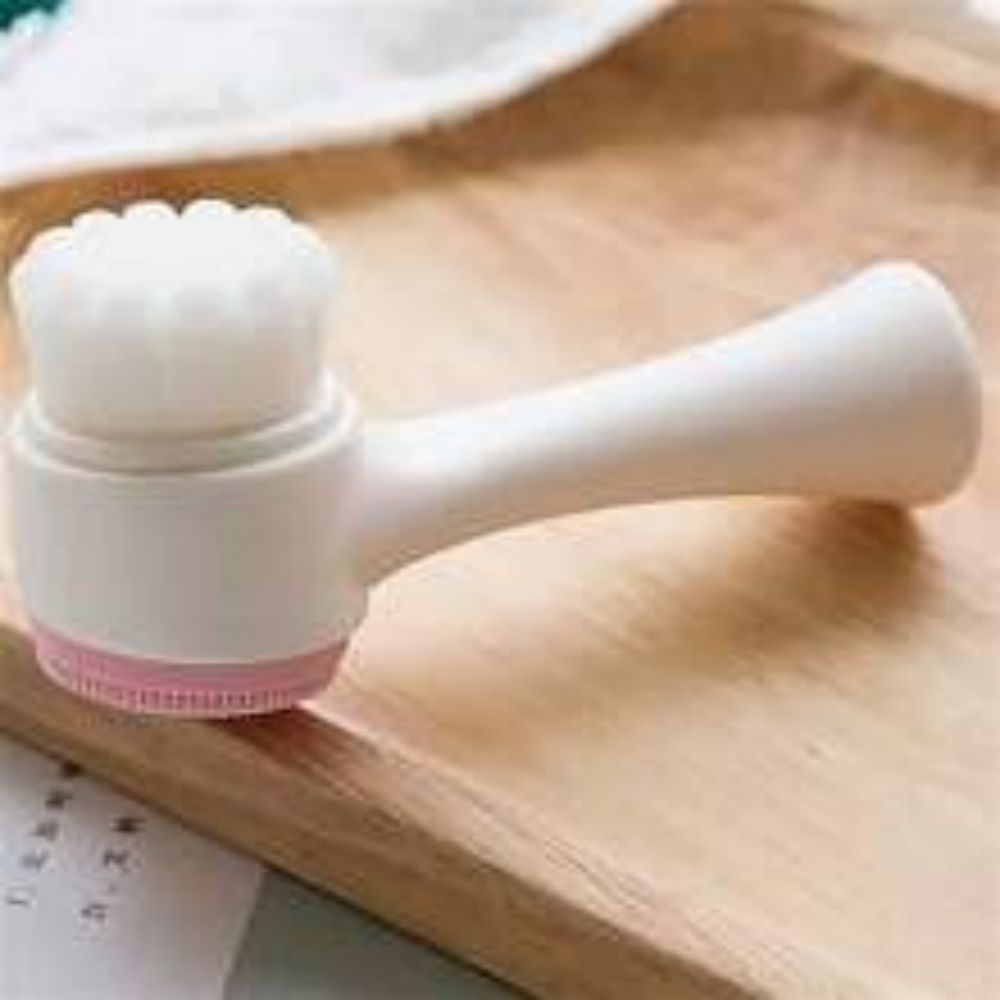 Easy-Clean Nylon Paw Brush Gentle Grooming for Pets