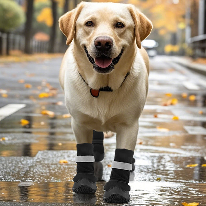 Extended Medium Large Pet Shoes Protective Boots