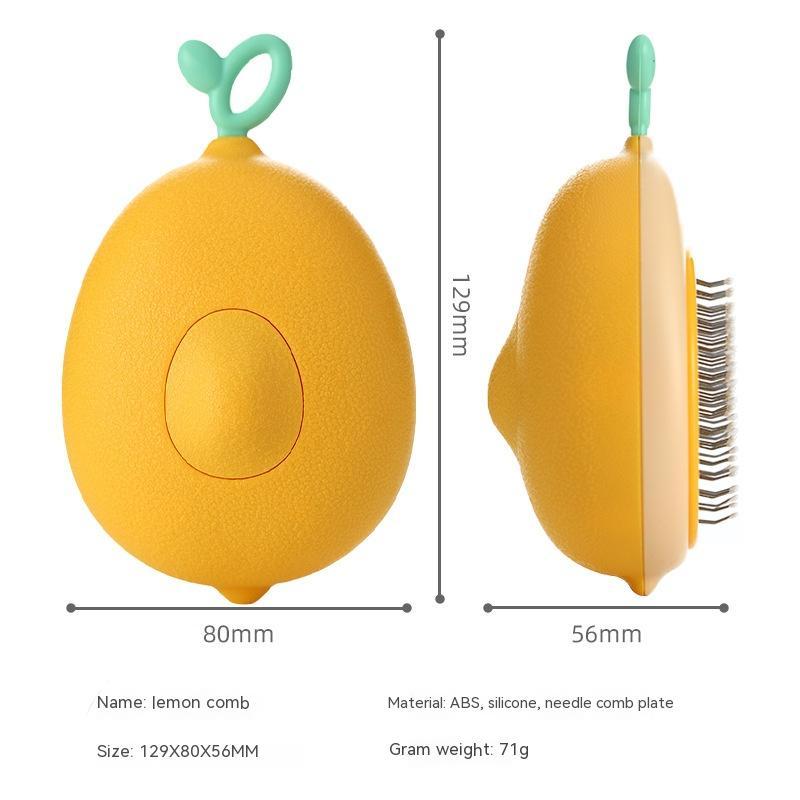 Avocado Shaped Cat and Dog Hair Removal Brush