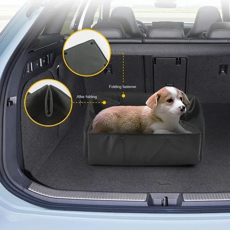 3-in-1 Portable Dog Travel Bed and Carrier Collapsible Kennel