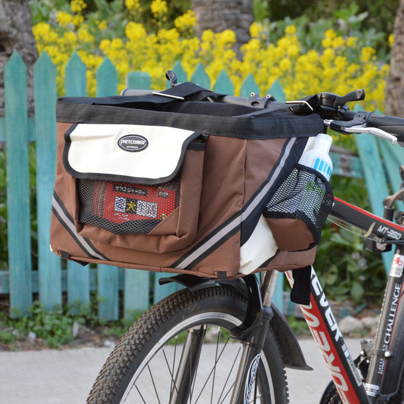 Removable Front Bicycle Pet Carrier for Cats and Dogs