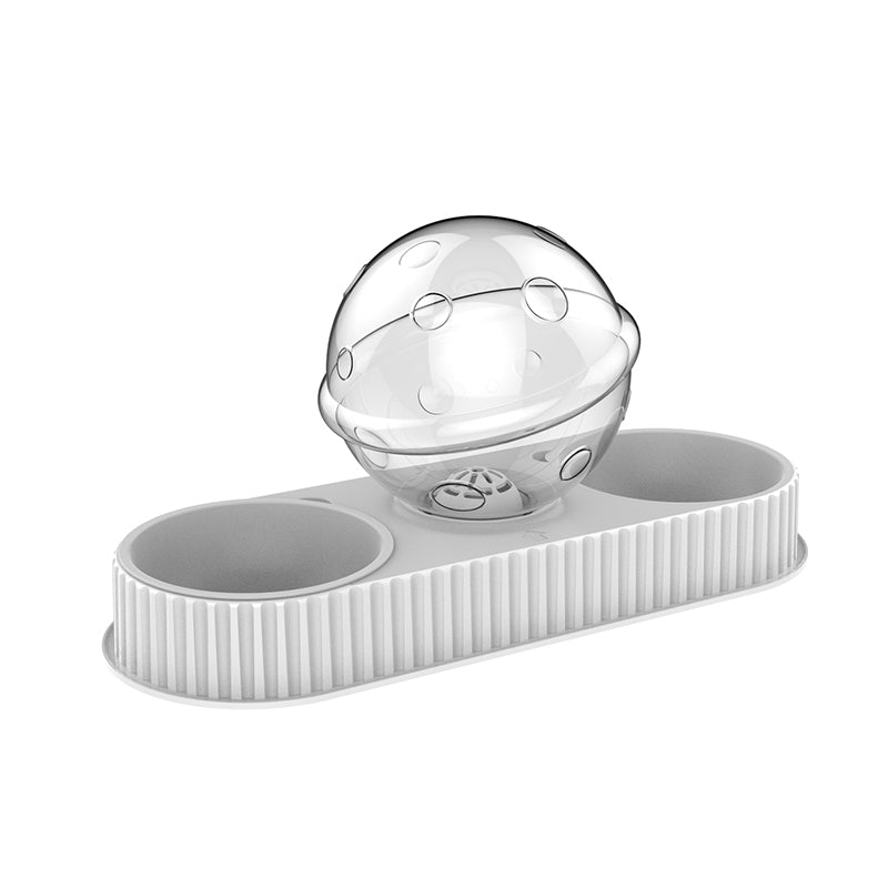 Automatic Plastic Pet Water and Food Feeder Bowl