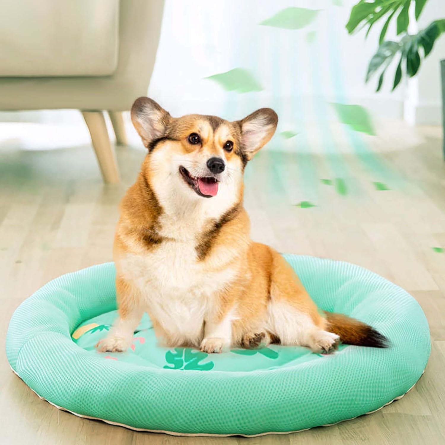 Cooling Summer Dog Bed Soft Breathable Waterproof Mat