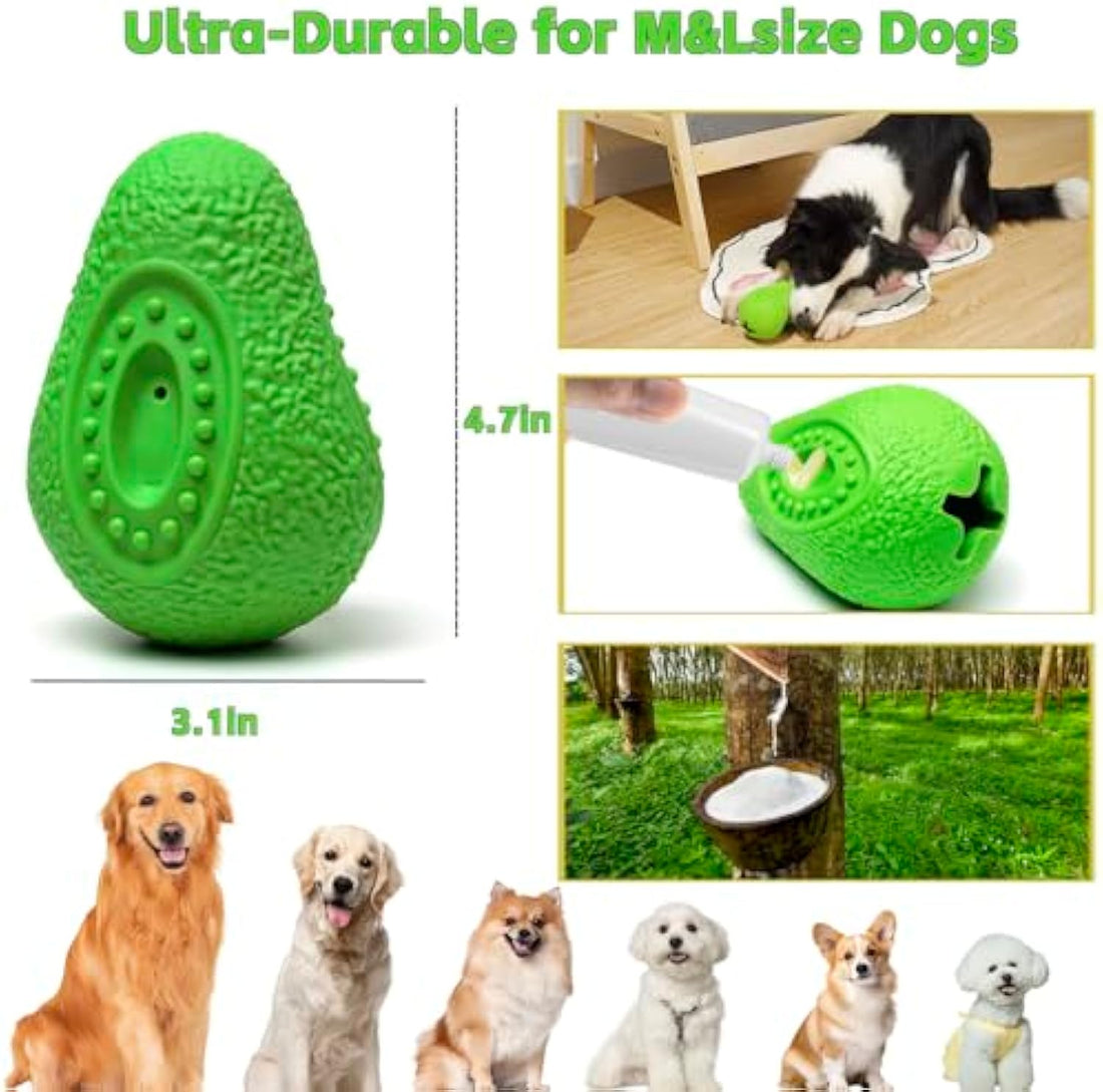 Indestructible Rubber Dog Chew Toy Heavy Duty
