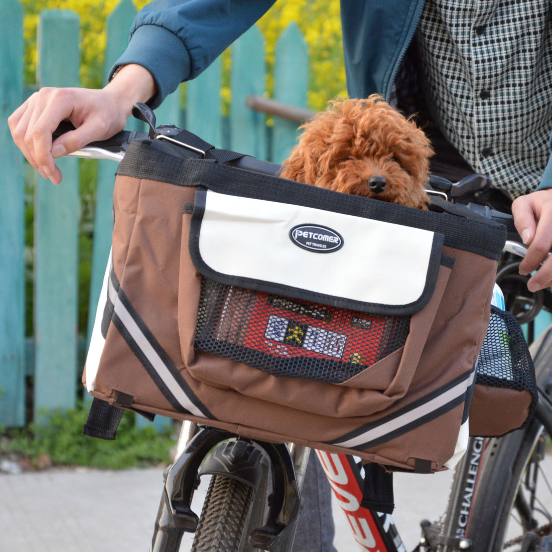 Removable Front Bicycle Pet Carrier for Cats and Dogs