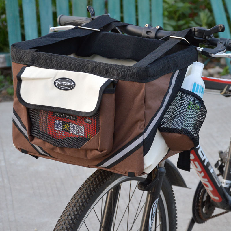 Removable Front Bicycle Pet Carrier for Cats and Dogs