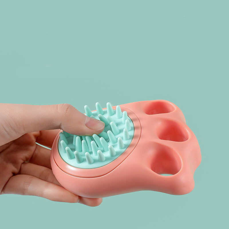 Cat and Dog Bath Massage Brush Pet Grooming Tool