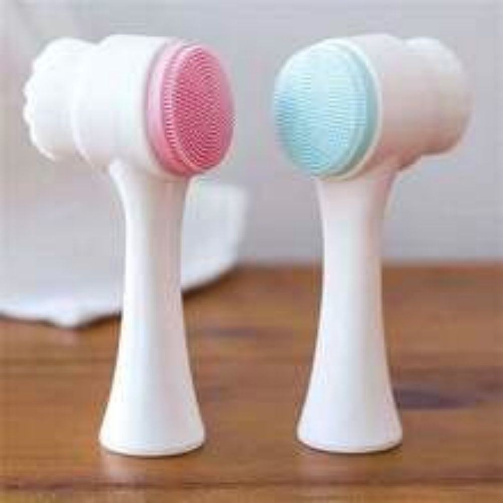 Easy-Clean Nylon Paw Brush Gentle Grooming for Pets