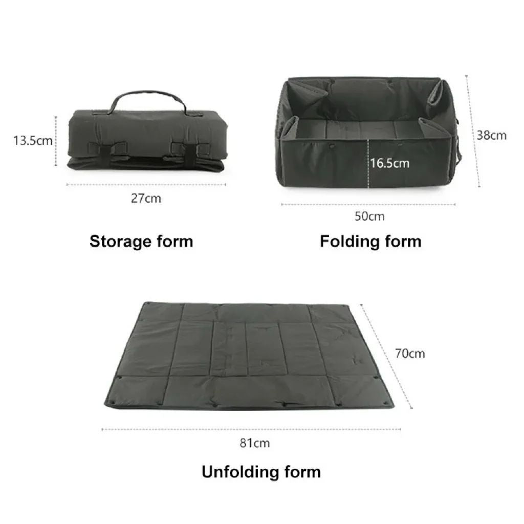 3-in-1 Portable Dog Travel Bed and Carrier Collapsible Kennel