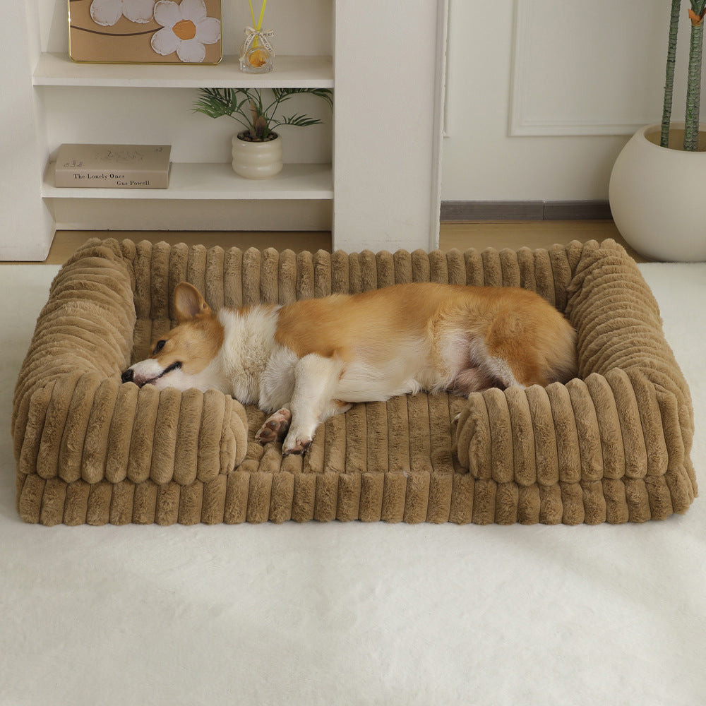 Warm Large Pet Bed Mat Soft Comfortable Cushion