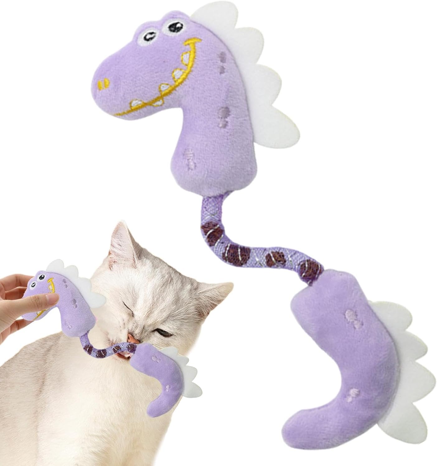 Catnip Rope Chew Toy Interactive Teeth Cleaning Cat Toy
