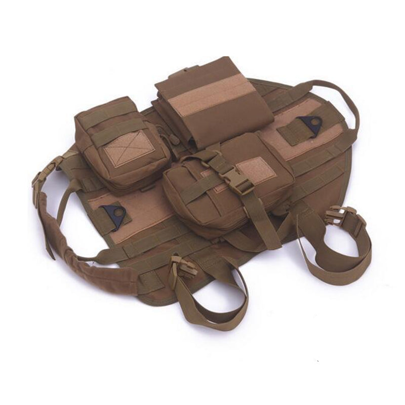 Tactical Pet Vest Large Patrol Safety Apparel