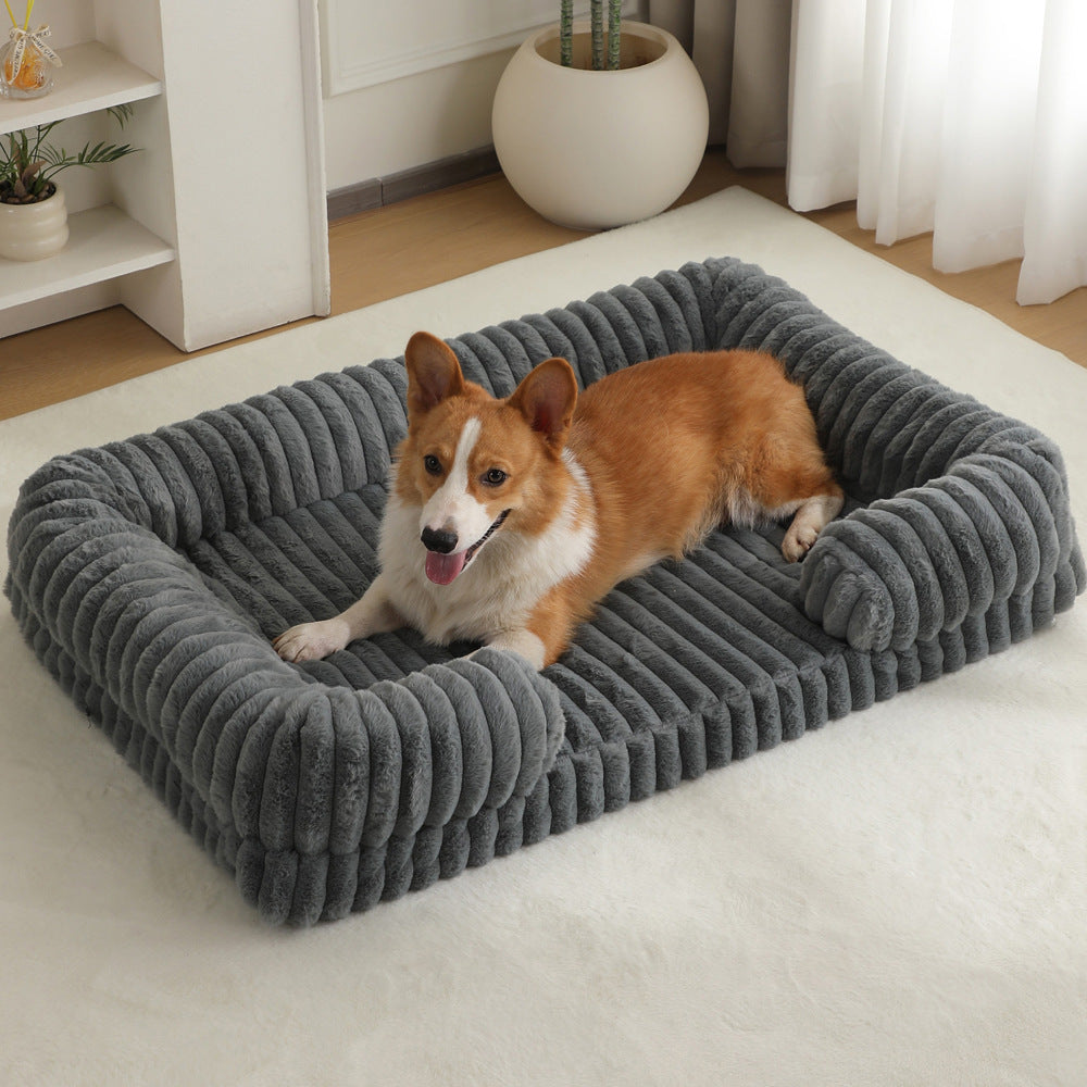 Warm Large Pet Bed Mat Soft Comfortable Cushion