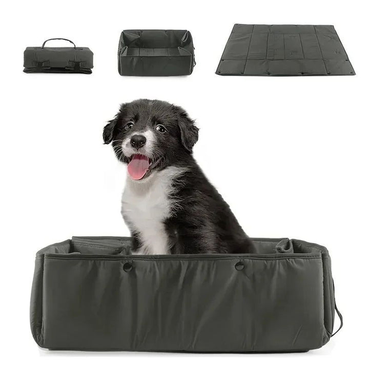 3-in-1 Portable Dog Travel Bed and Carrier Collapsible Kennel