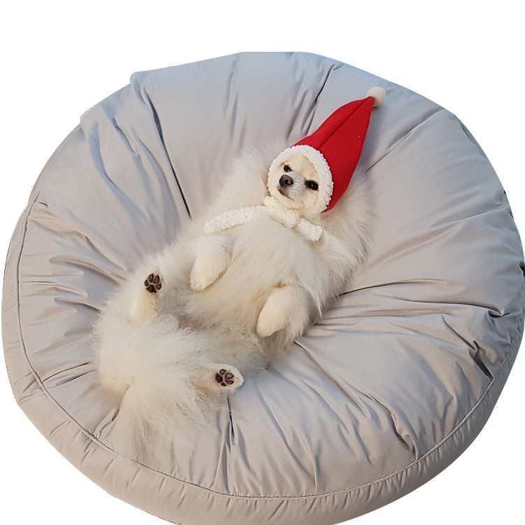 Large Round Pet Bed Moisture Proof and Washable