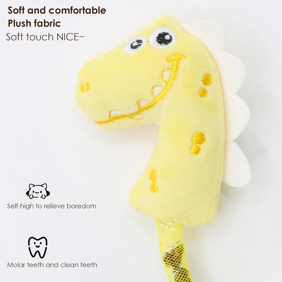 Catnip Rope Chew Toy Interactive Teeth Cleaning Cat Toy