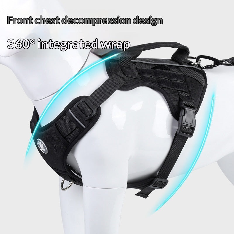 Large Retractable Anti Pull Pet Leash