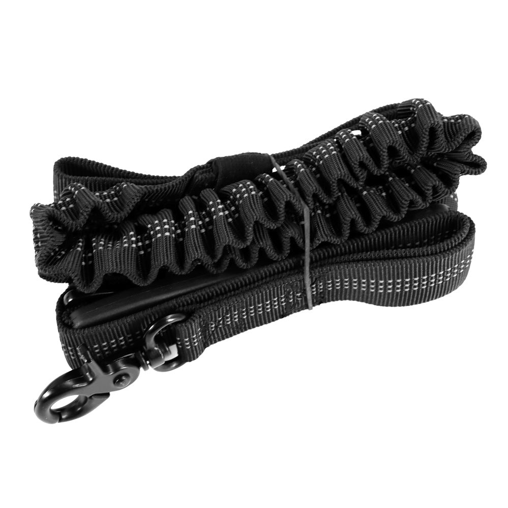 Multifunctional Adjustable Bungee Pet Leash With Seatbelt 4-6FT