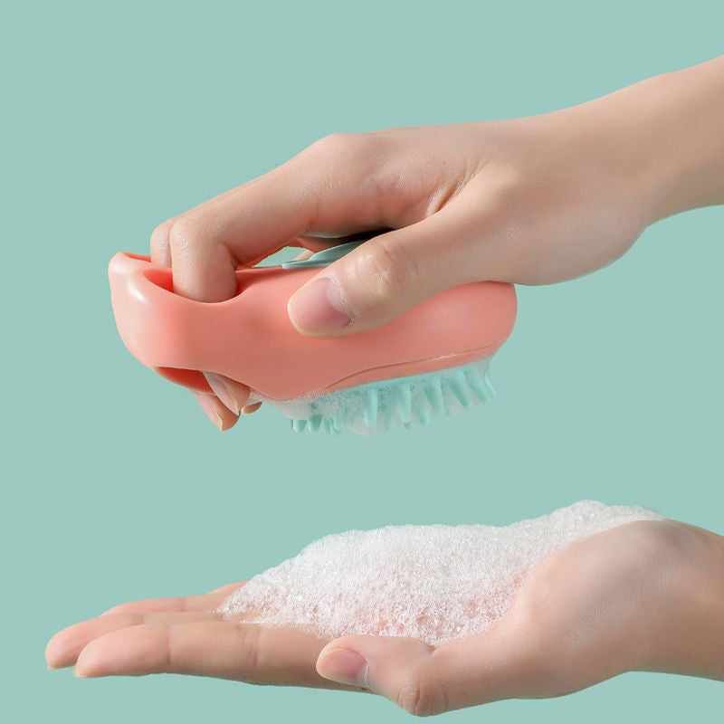 Cat and Dog Bath Massage Brush Pet Grooming Tool