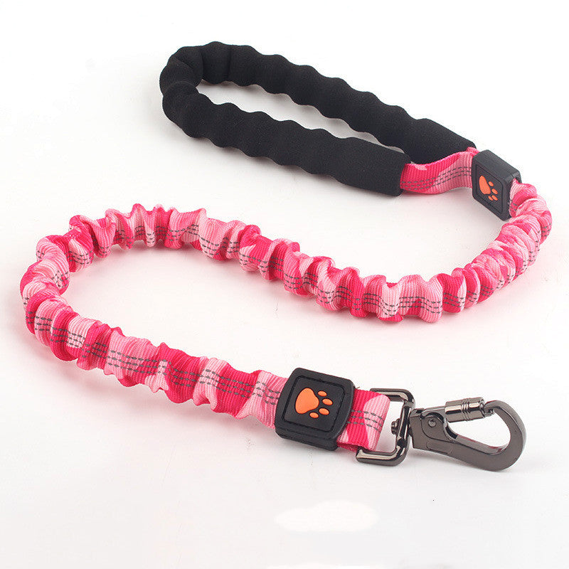 Elastic Large Pet Leash Strong Durable Strap