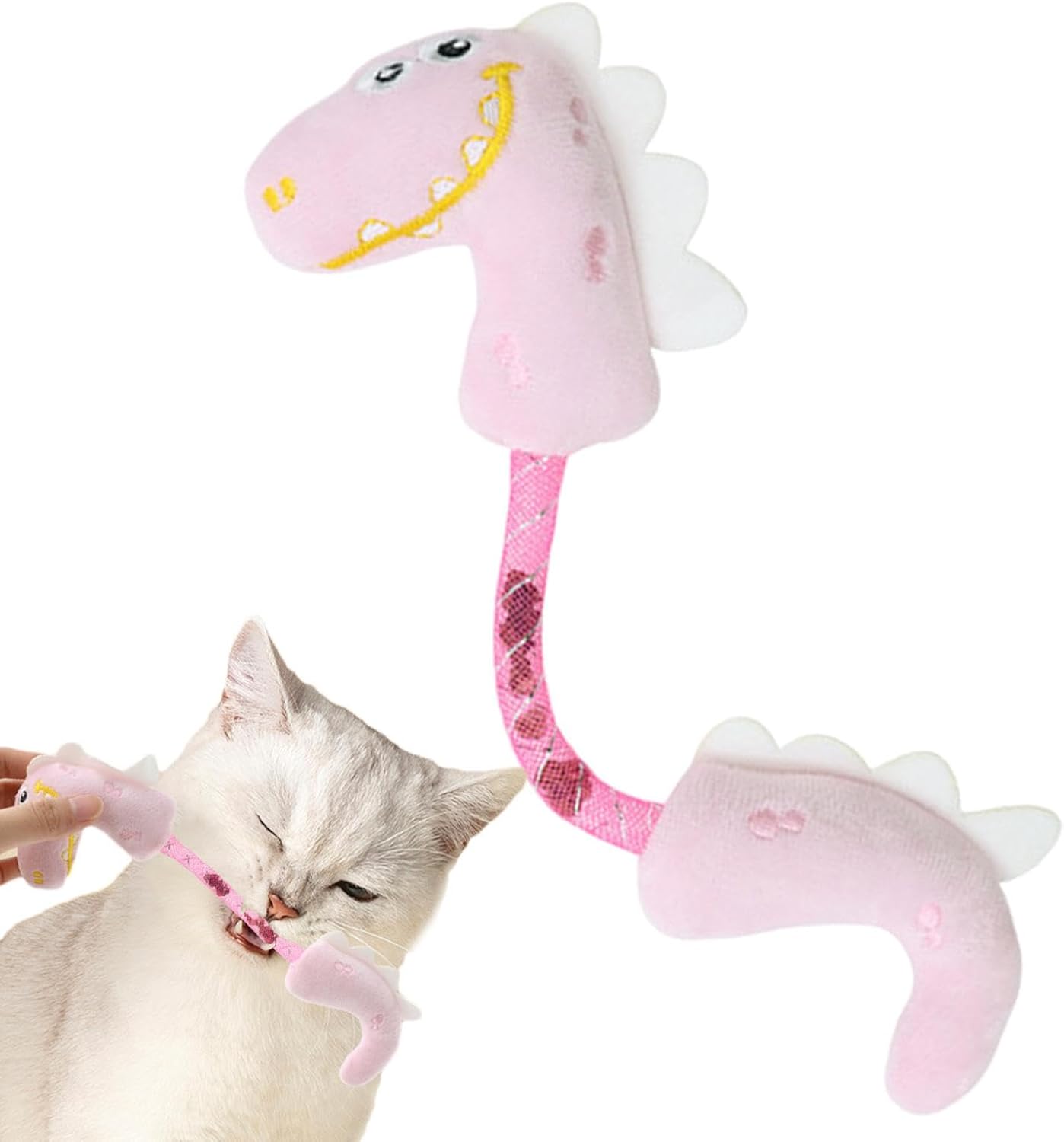 Catnip Rope Chew Toy Interactive Teeth Cleaning Cat Toy