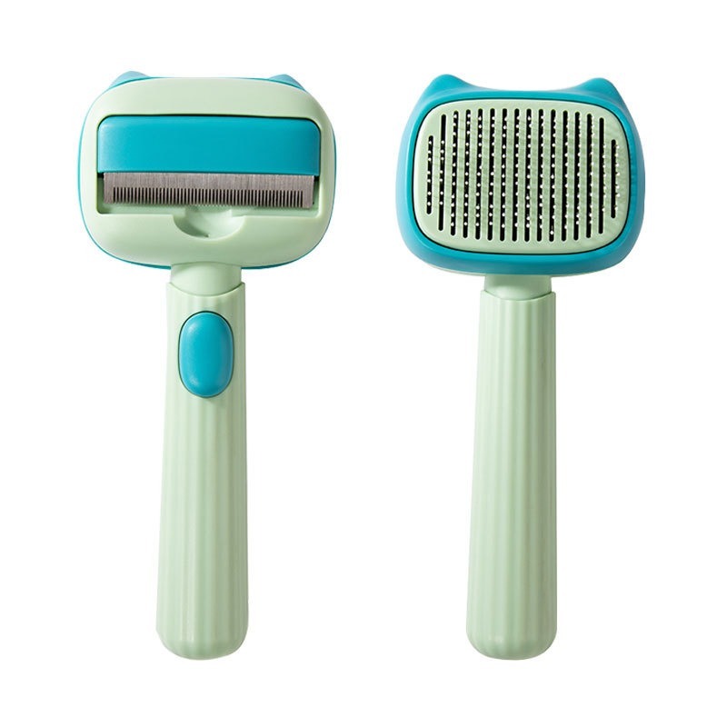 Deshedding and Dematting Pet Grooming Brush for Dogs and Cats