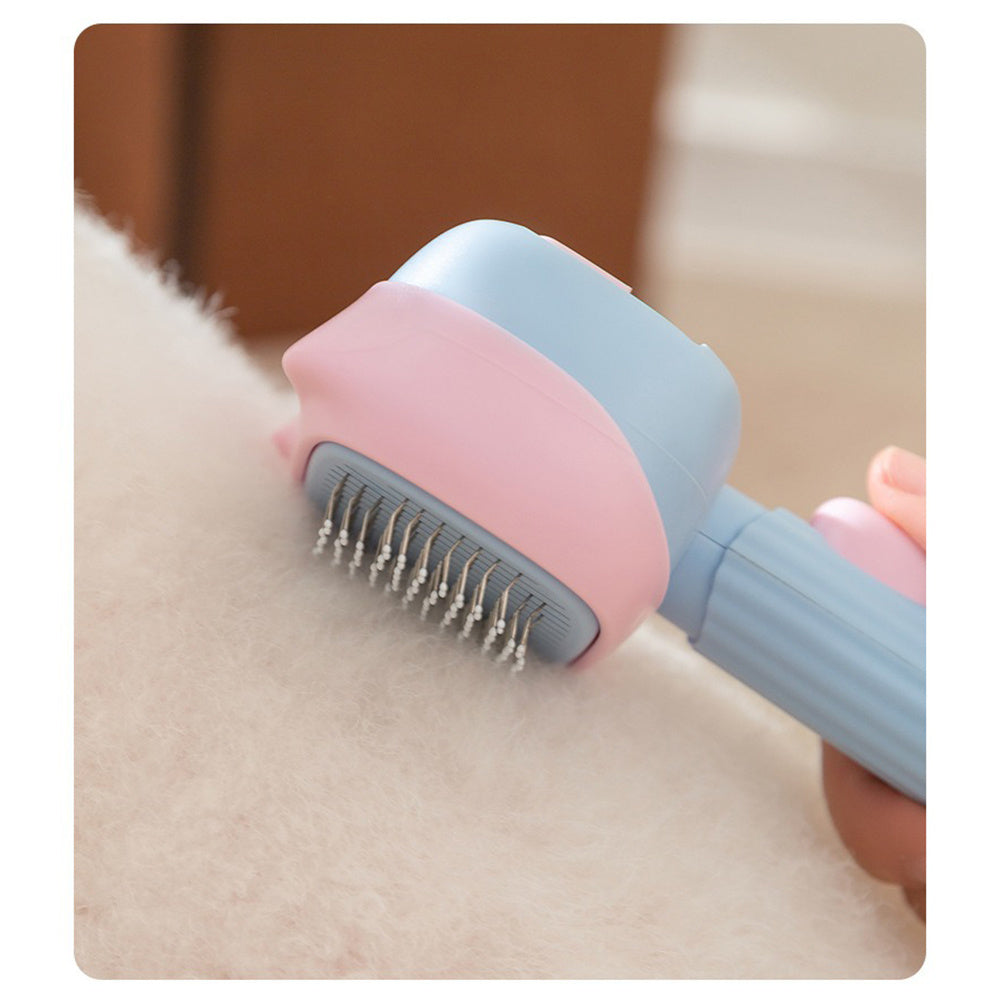 Deshedding and Dematting Pet Grooming Brush for Dogs and Cats