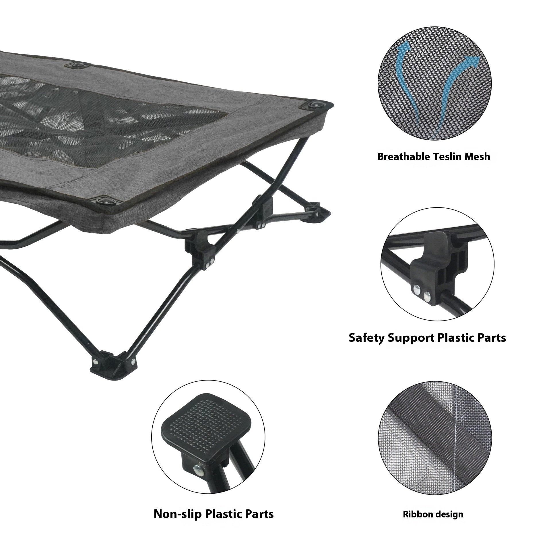 Double Layer Foldable Large Pet Bed Mattress