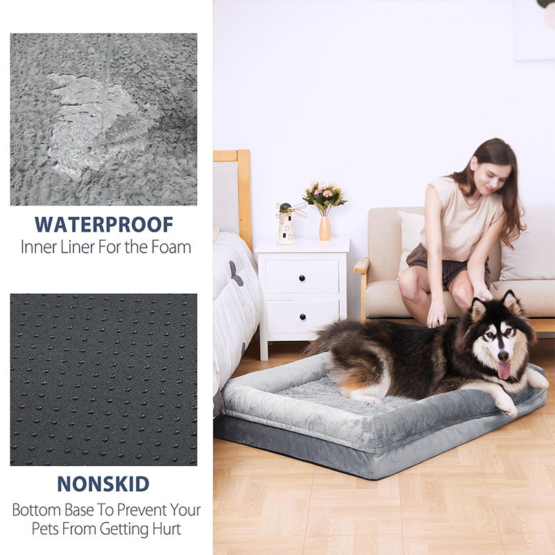 Large Thickened Pet Bed Soft Cushion Mattress