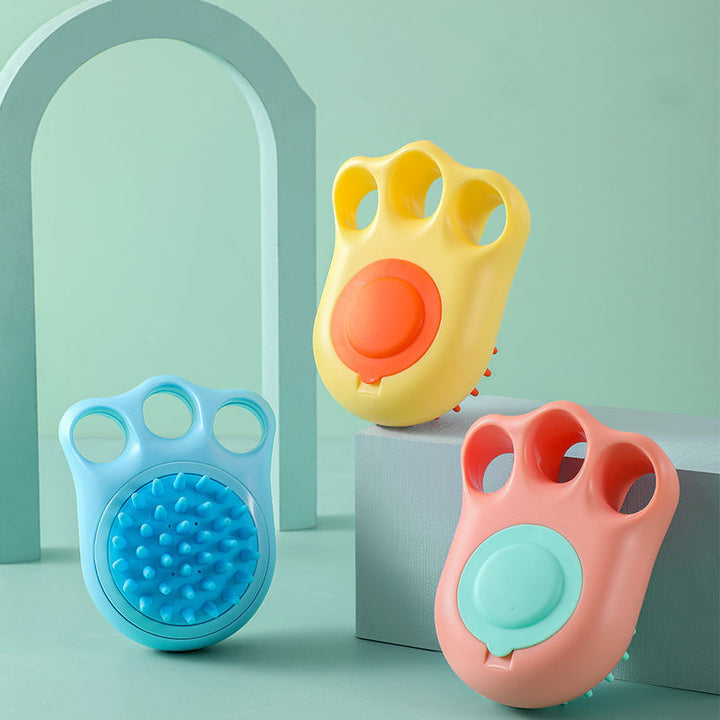 Cat and Dog Bath Massage Brush Pet Grooming Tool