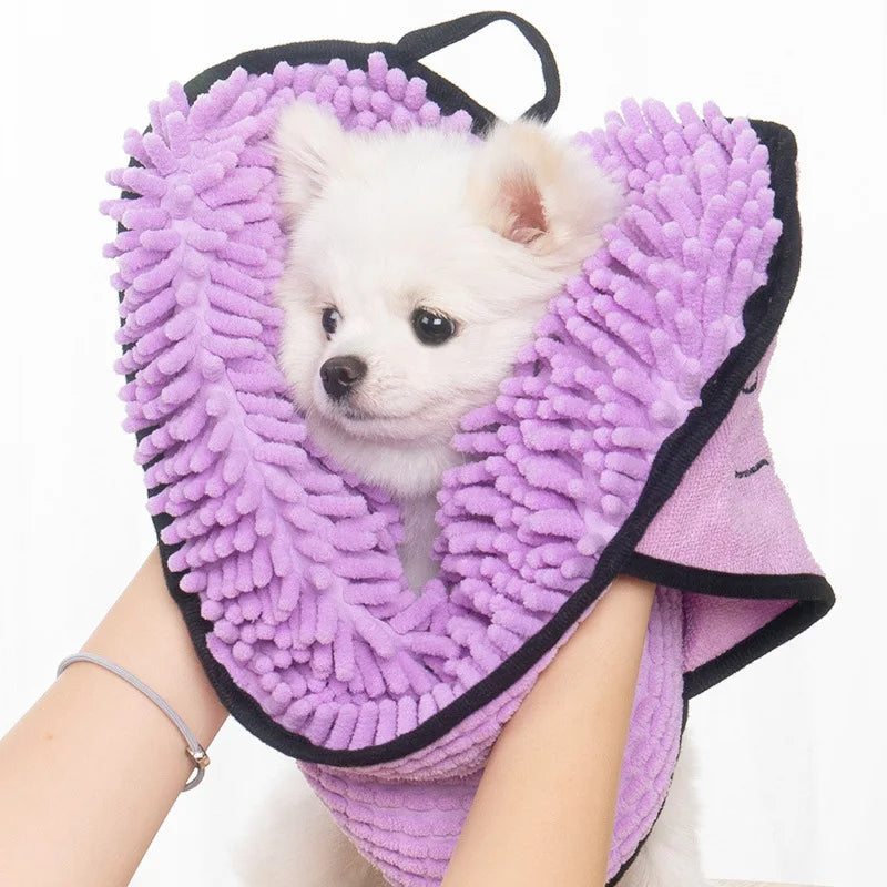 Super Absorbent Microfiber Dog and Cat Bath Towel