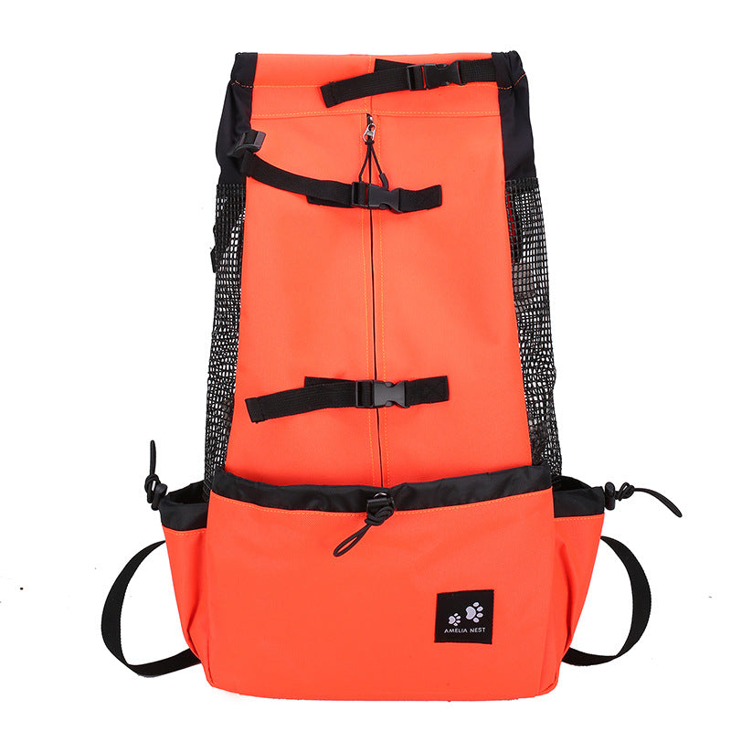 Double Shoulder Dog and Cat Travel Backpack Carrier