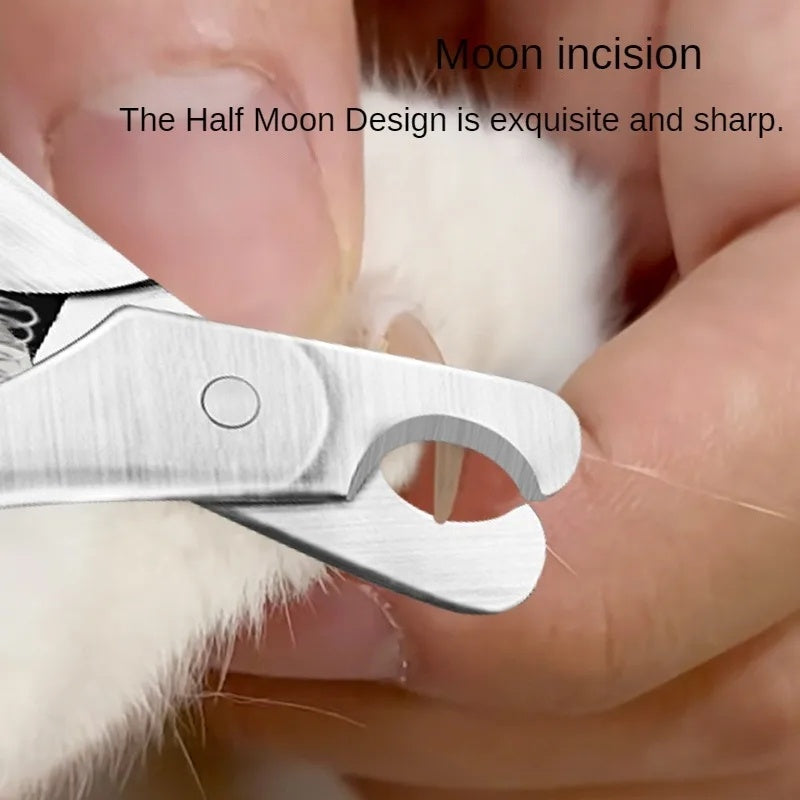 Professional Pet Nail Clipper Sharp Stainless Steel Trimmer