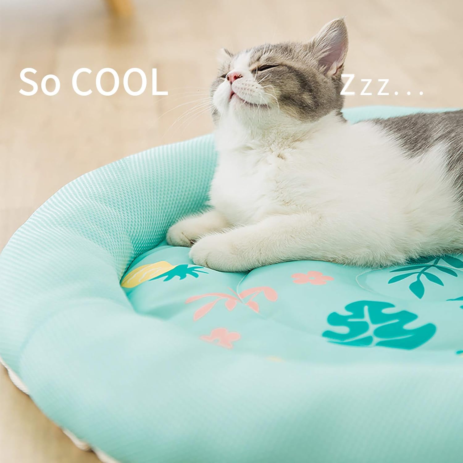 Cooling Summer Dog Bed Soft Breathable Waterproof Mat