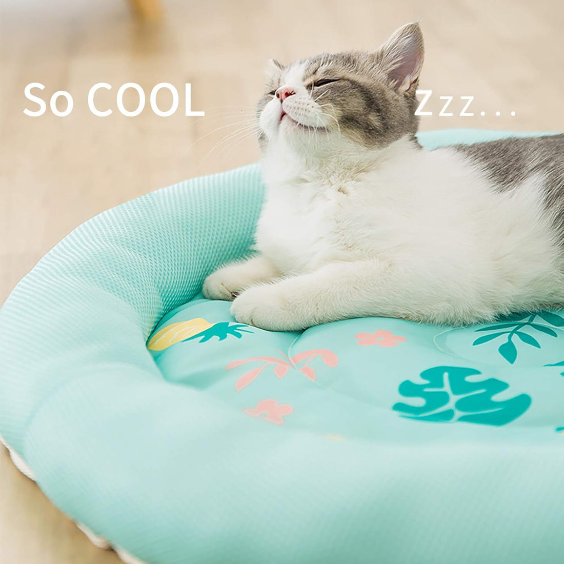 Cooling Summer Dog Bed Soft Breathable Waterproof Mat