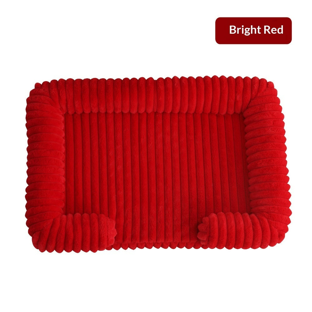 Warm Large Pet Bed Mat Soft Comfortable Cushion