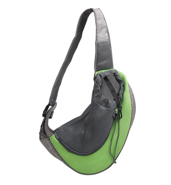 Mesh Oxford Pet Carrier Sling Bag for Dogs and Cats
