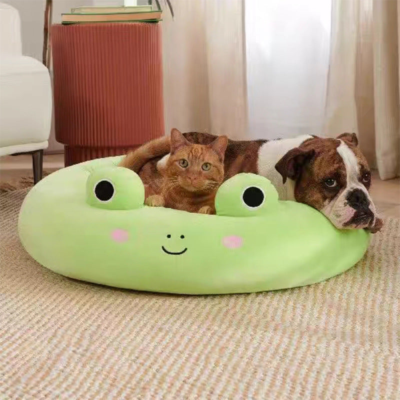 Shark Plush Pet Bed Large Ultrasoft for Dogs and Cats