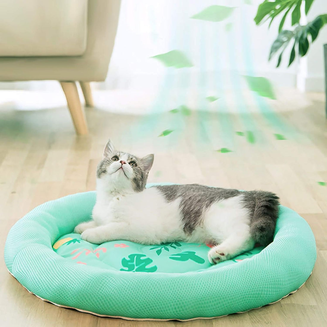 Cooling Summer Dog Bed Soft Breathable Waterproof Mat