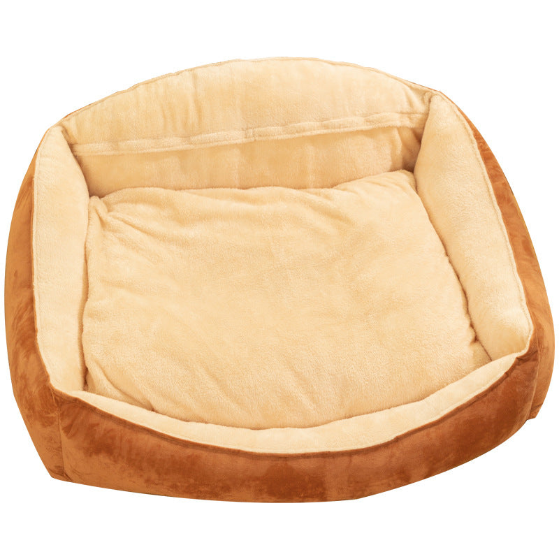 Large Warm Kennel Bed Removable Washable Mattress
