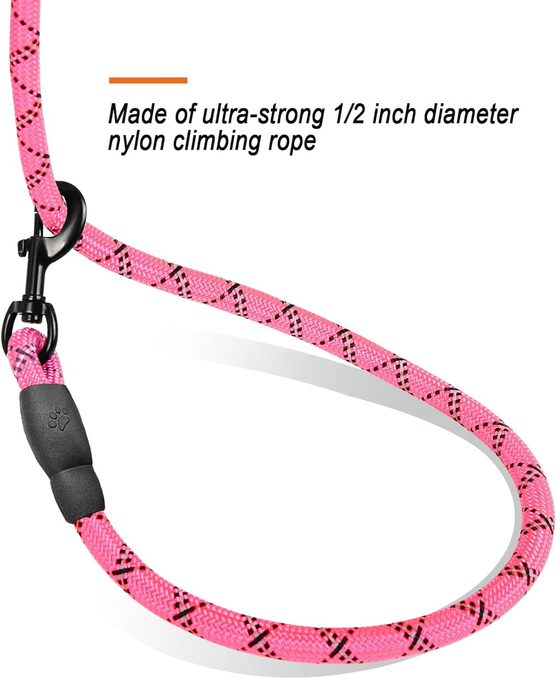 Heavy Duty Reflective Dog Leash 5FT Padded Handle Walking Training