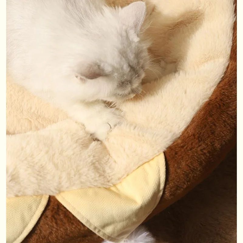 Round Cat and Dog Sofa Bed Soft Winter Cushion